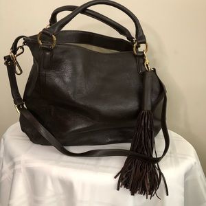 Dark Brown Leather Bag